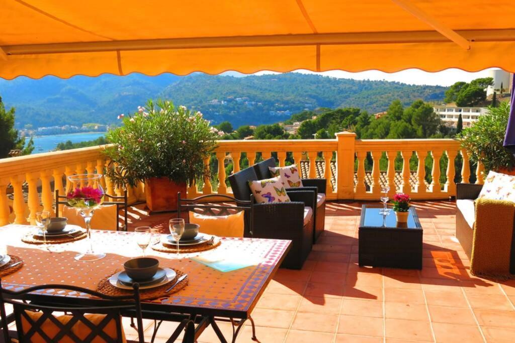 Apartamento En El Puerto De Soller Con Gran Terraza Privada Y Vistas Al Mar. Piscina Comunitaria. Localizado En Un Zona Tranquila Y Muy Soleada. Wifi Gratis Disponible. Parking. Exteriör bild