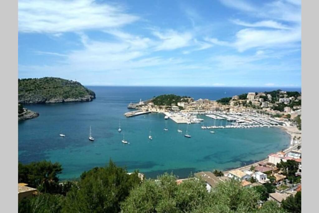 Apartamento En El Puerto De Soller Con Gran Terraza Privada Y Vistas Al Mar. Piscina Comunitaria. Localizado En Un Zona Tranquila Y Muy Soleada. Wifi Gratis Disponible. Parking. Exteriör bild